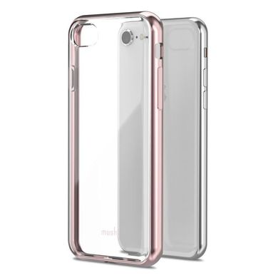 Чехол Moshi Vitros Clear Protective Case Orchid Pink for iPhone 8/7/SE (2020) (99MO103252), цена | Фото