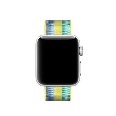 Ремешок MIC Woven Nylon Band for Apple Watch 38/40/41 mm (Series SE/7/6/5/4/3/2/1) - Blue MICipe, цена | Фото