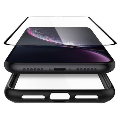 Чехол с защитным стеклом Spigen Ultra Hybrid 360 for iPhone XR - Black (064CS24887), цена | Фото