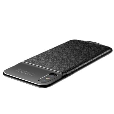 Чохол-акумулятор Baseus Plaid Backpack Power Bank Case 3500mAh for iPhone X Black (ACAPIPHX-BJ01), ціна | Фото