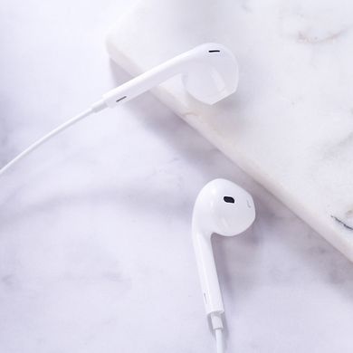 Дротові навушники FONENG T28 Lighting Earphone for iPhone, ціна | Фото
