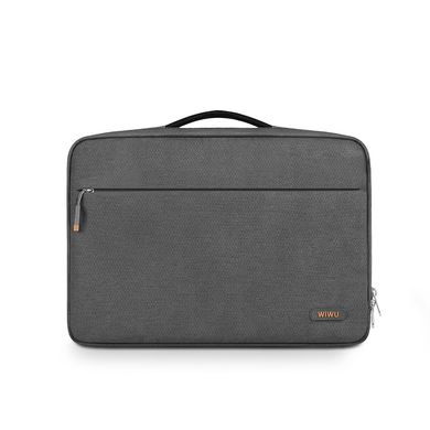 Сумка WIWU Pilot Laptop Handbag 15-16" - Gray, ціна | Фото