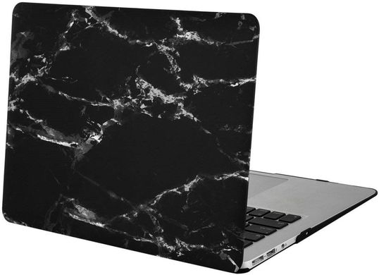 Накладка Mosiso Crystal Matte Hard Case for MacBook Air 13 (2012-2017) - Black Marble, цена | Фото