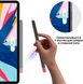 Чехол MIC Two Color Silicone Sleeve for Apple Pencil 2 - Pink/Light Blue, цена | Фото 4