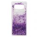 TPU чехол Liquid hearts для Samsung Galaxy S10 - Фиолетовый, цена | Фото 1