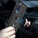 Протиударний чохол Serge Ring магнітний тримач для Xiaomi Mi 9 SE - Темно-Синій, ціна | Фото 4