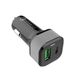 Автомобильное зарядное устройство JINYA Type-C PD/QC 3.0 Car Charger (USB-C/USB-A Quick Charge Ports) 42W Max - Black (JA5008), цена | Фото 2