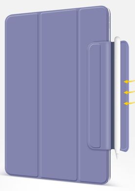 Магнітний силіконовий чохол-книжка STR Buckles Magnetic Case for iPad Pro 11 (2018 | 2020 | 2021) - Charcoal Gray, ціна | Фото
