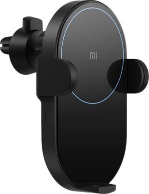 Автотримач з бездротовим зарядним пристроєм Xiaomi Mi Qi Wireless Car Charger QC3.0 20W Automatic Mount Black (WCJ02ZM), ціна | Фото