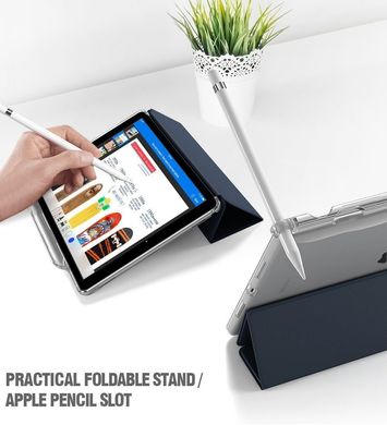 Чохол Poetic Lumos X Pencil Case for iPad 10.5 - Navy Blue, ціна | Фото