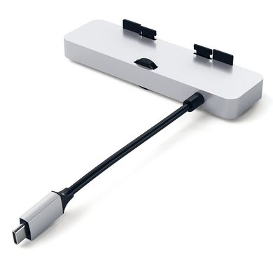 Адаптер для iMac Satechi Aluminum Type-C Clamp Hub Pro Silver (ST-TCIMHS), ціна | Фото