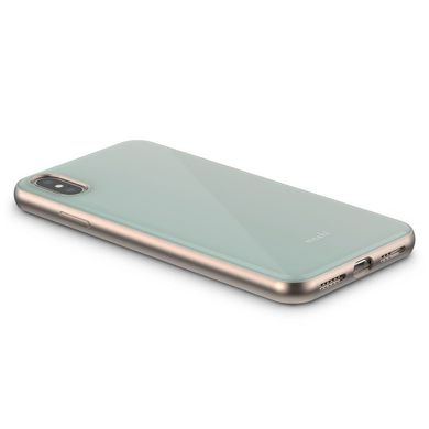 Moshi iGlaze Slim Hardshell Case Powder Blue for iPhone XS Max (99MO113632), цена | Фото