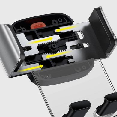 Автодержатель Baseus Easy Control Clamp Air Outlet Version - Black (SUYK000101), цена | Фото