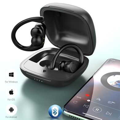 Бездротові навушники FONENG BL06 TWS - Black, ціна | Фото