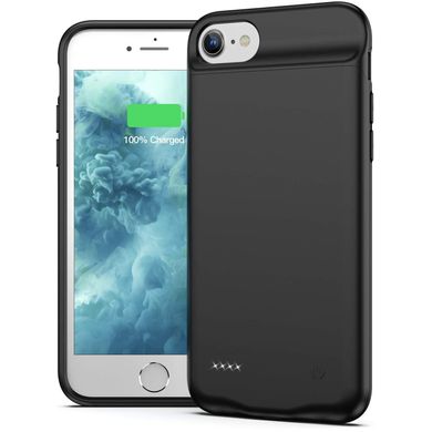 Чехол-аккумулятор AmaCase для iPhone 6/6S/7/8 5600 mAh - Black (AMA024), цена | Фото