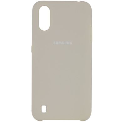 Чехол Silicone Cover (AA) для Samsung Galaxy A01 - Синий / Navy Blue, цена | Фото
