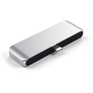 Адаптер Satechi Aluminum Type-C Mobile Pro Hub Silver (ST-TCMPHS), ціна | Фото