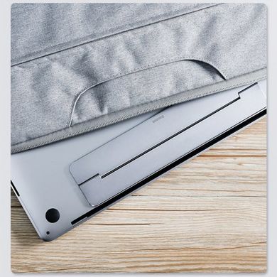 Підставка для ноутбука Baseus Papery Notebook Holder (на клейовій основі) - Silver, ціна | Фото