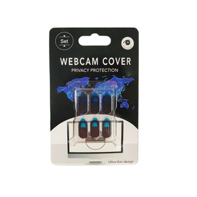 Защитная шторка-слайдер STR WebCam Cover для веб-камеры комплект 6 шт - Black, цена | Фото