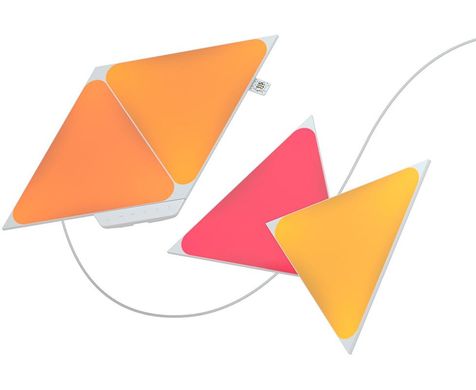 Розумна система освітлення Nanoleaf Shapes Triangles Starter Kit Apple Homekit - 4 шт., ціна | Фото