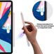 Чехол MIC Two Color Silicone Sleeve for Apple Pencil 2 - Pink/Light Blue, цена | Фото 3