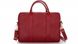 Шкіряна жіноча сумка для ноутбука червона Dulce, ціна | Фото 5