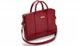Шкіряна жіноча сумка для ноутбука червона Dulce, ціна | Фото 3