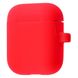 Чехол STR Silicone Case Slim with Carbine for AirPods 1/2 (yellow), цена | Фото