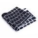 Накладка на клавіатуру STR для MacBook Air 13 (2020) - Чорна EU (з російськими літерами), ціна | Фото 4