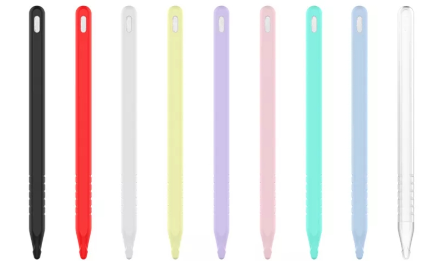 Силіконовий чохол зі змінними наконечниками для Apple Pencil 2 STR Silicone Pencil Case