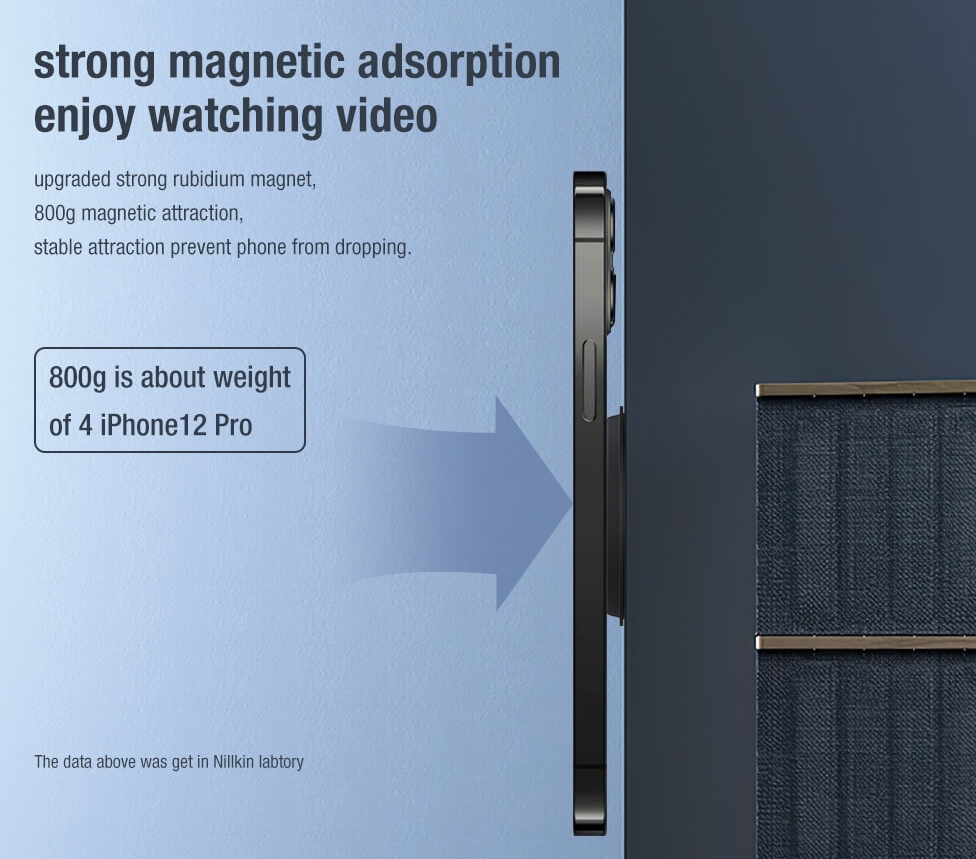 Магнітний стікер MagSafe Nillkin SnapHold Magnetic Sticker (1pcs) for iPhone 12 | 13 Series - Elegant Black