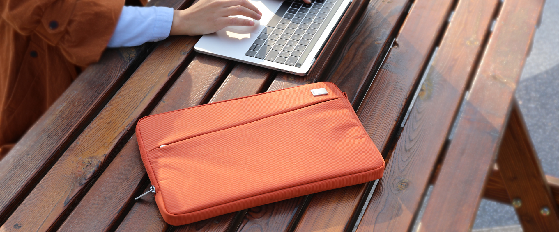 Чехол JINYA City Sleeve for MacBook 13.3 inch - Orange (JA3007)