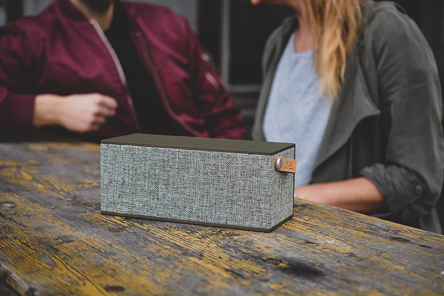 Fresh 'N Rebel Rockbox Brick XL Fabriq Edition Bluetooth Speaker Army (1RB5500AR)