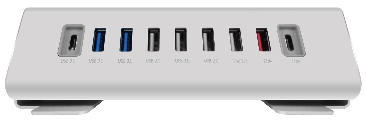 Хаб Macally USB-A to 9 port USB-A/USB-C hub/charger (TRIHUB9-EU)