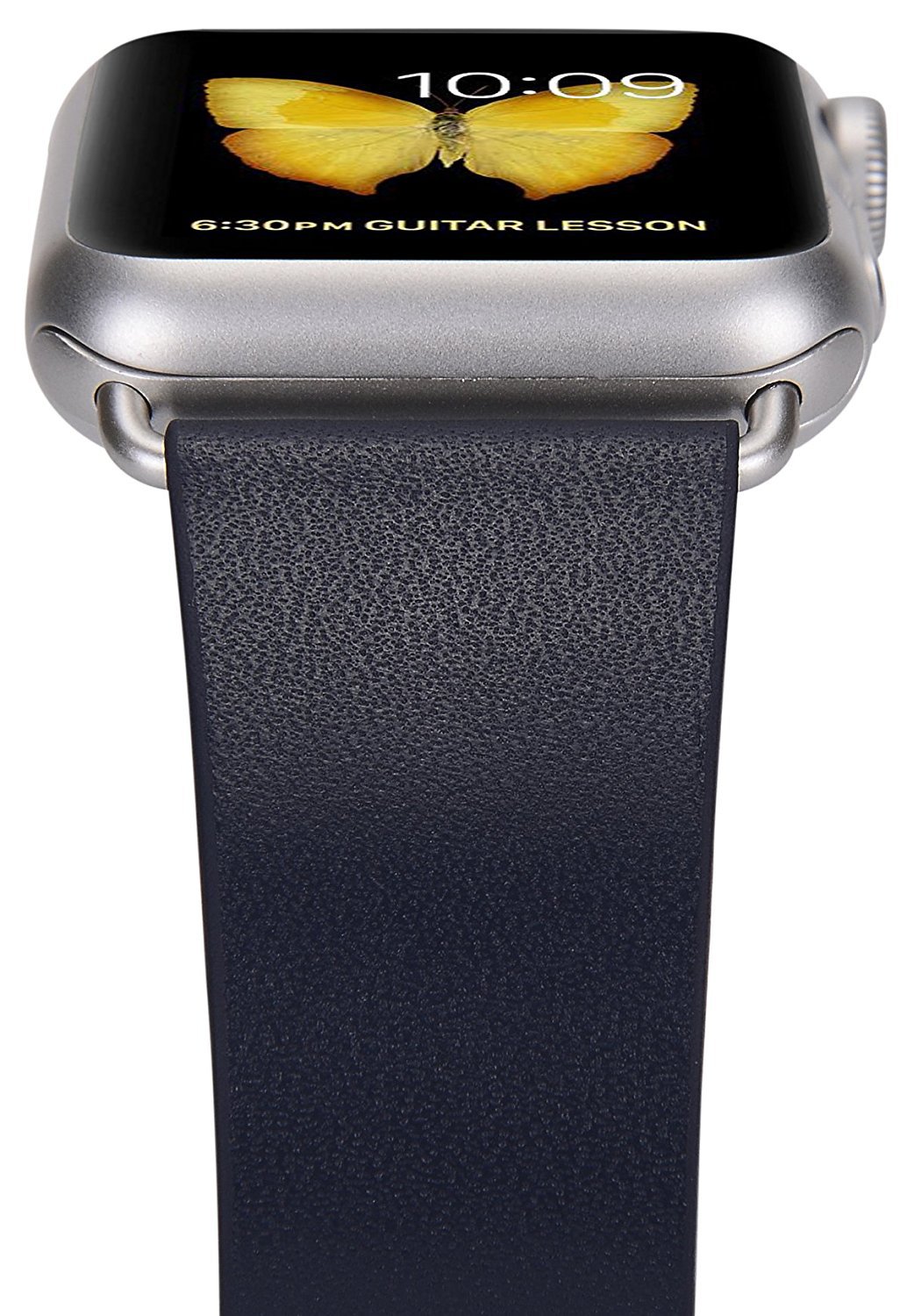 Кожаный ремешок STR Classic Buckle Band for Apple Watch 42/44 mm - Blue