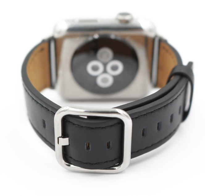 Ремешок STR New Classic Buckle for Apple Watch 42/44 mm - Black
