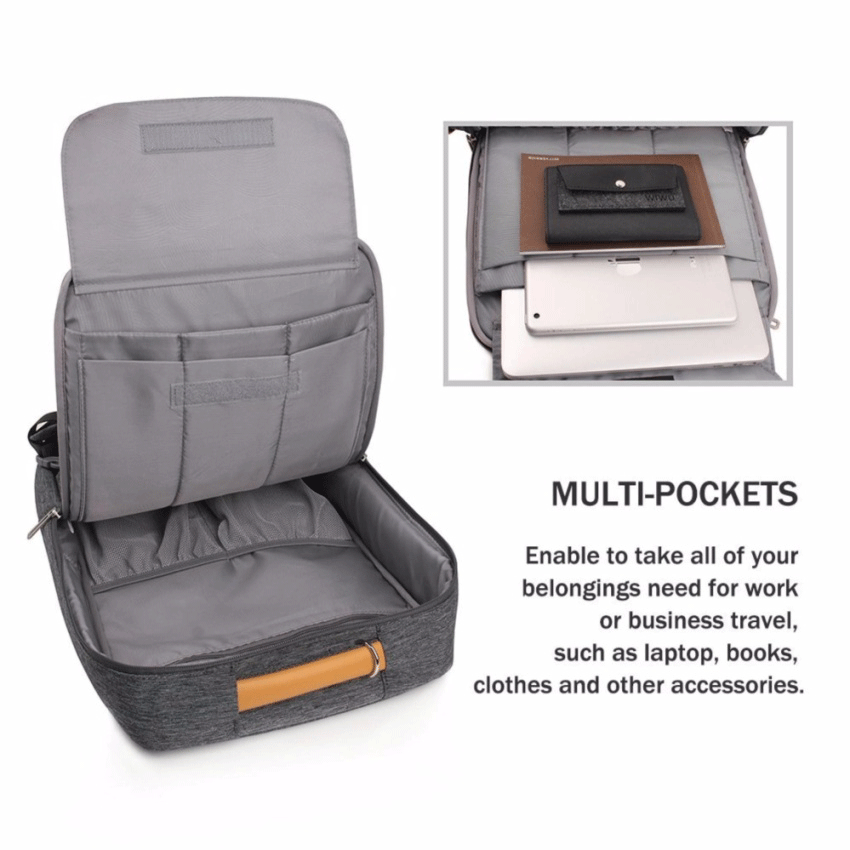 Рюкзак-сумка WIWU Gent Transform Backpack for MacBook Pro 15 - Black
