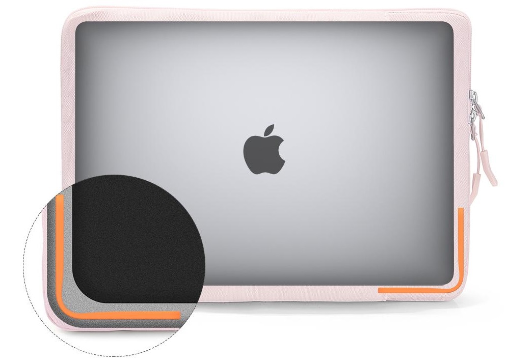Противоударный чехол на молнии tomtoc 360° Sleeve for MacBook Pro 16 (2019) / Pro 16 (2021) M1 / Pro 15 (2016-2019) / Pro Retina 15 (2012-2015)