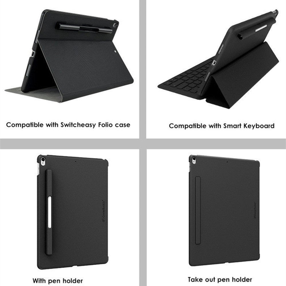 Чехол SwitchEasy CoverBuddy Folio For iPad Pro 10.5 Sleek Black (00-00021298)