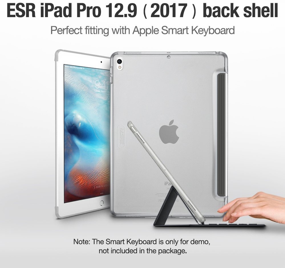 Чехол ESR Back Hard Case for iPad Pro 12.9 (2017) - Clear