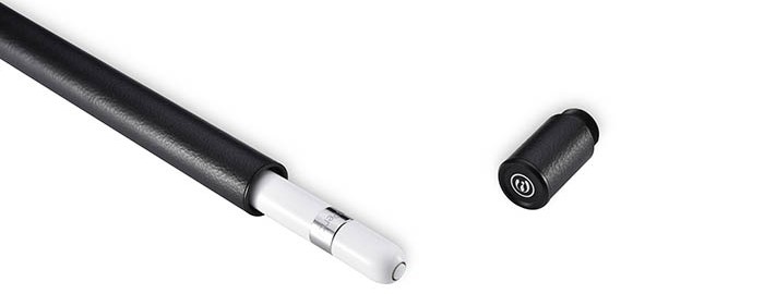 Чехол для Apple Pencil iCarer Microfiber Leather - Black