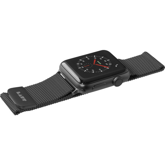 Браслет LAUT STEEL LOOP for Apple Watch 38/40 mm - Black (LAUT_AWS_ST_BK)