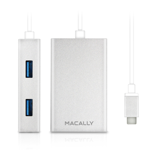 Переходник Macally USB-C to 4xUSB 3.0 (UC3HUB)