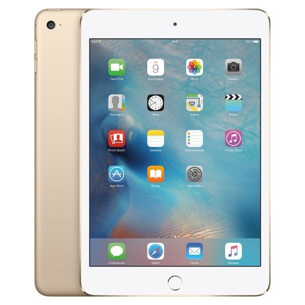 Apple iPad Mini 4 Wi-Fi Gold 128Gb (MK9Q2, MK712)