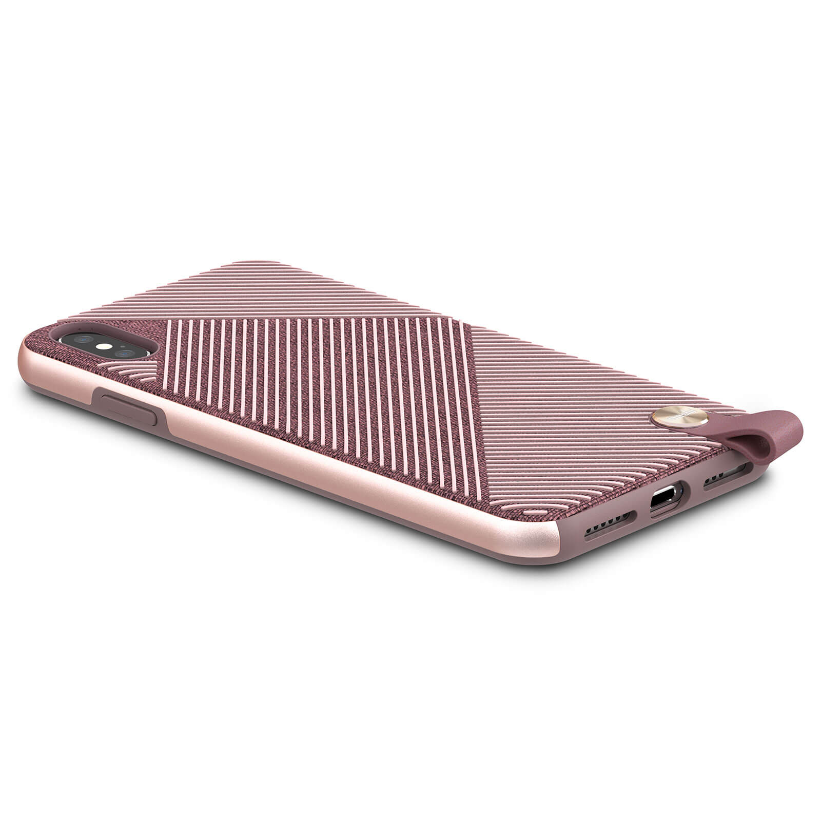 Чехол Moshi Altra Slim Hardshell Case With Strap Blossom Pink for iPhone XS Max (99MO117302)
