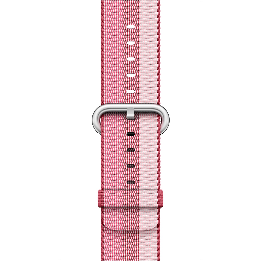 Ремешок Apple Watch 38/42 mm Woven Nylon Band - Berry Stripe