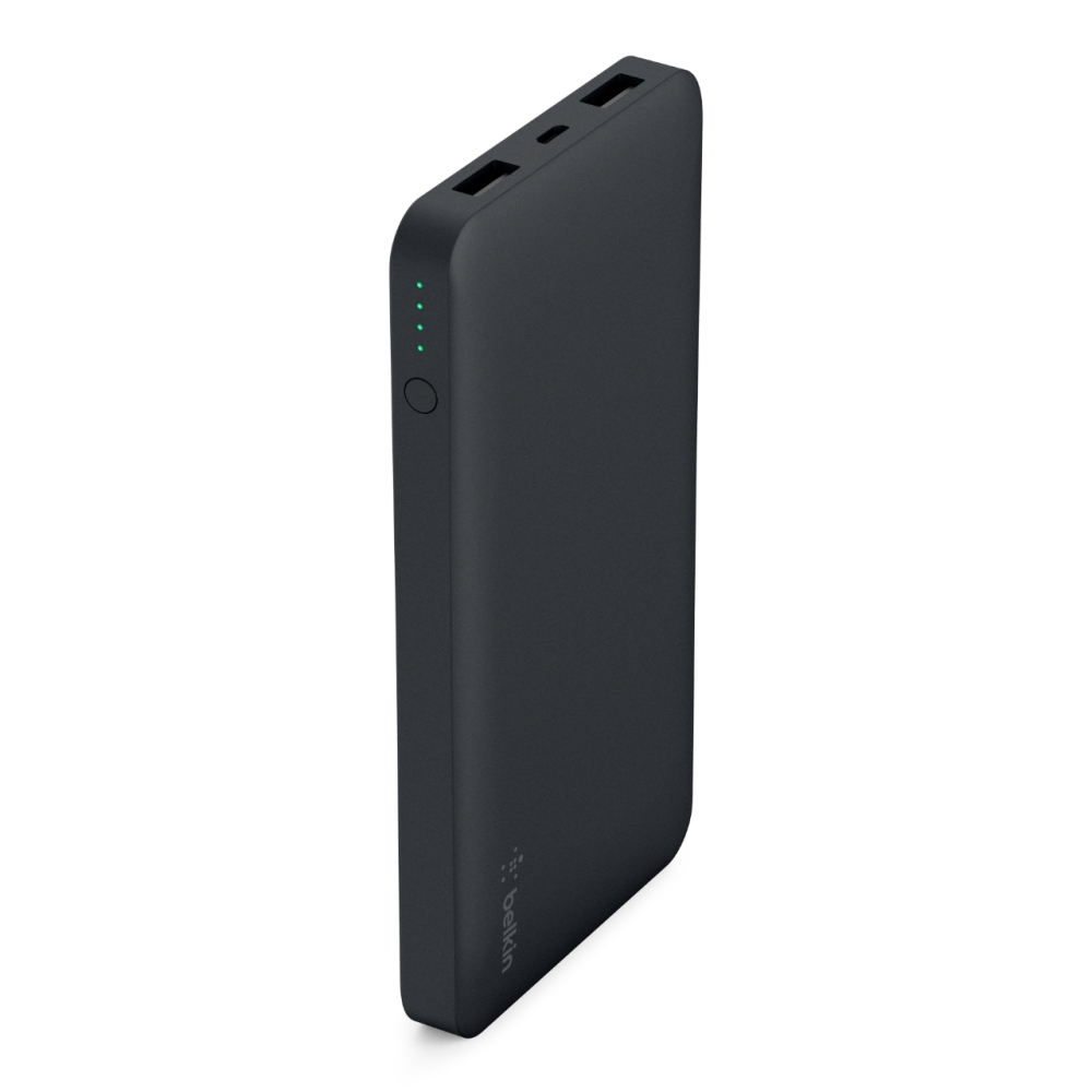 Портативное зарядное устройство Belkin 10000mAh, Pocket Power 5V 2.4A, black