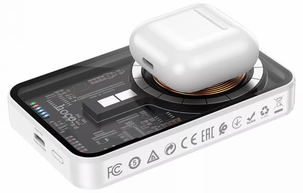 Портативное зарядное устройство с MagSafe HOCO Q10 MagSafe PD20W (5000 mAh)