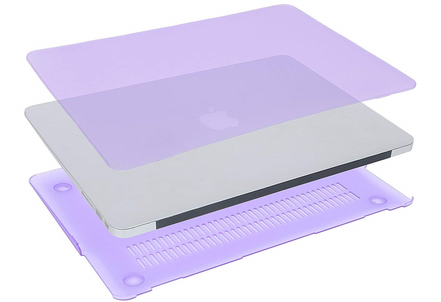 Пластиковая накладка Mosiso Crystal Matte Hard Case for MacBook Air 13 - Purple (MO-HC-MA13-PR)
