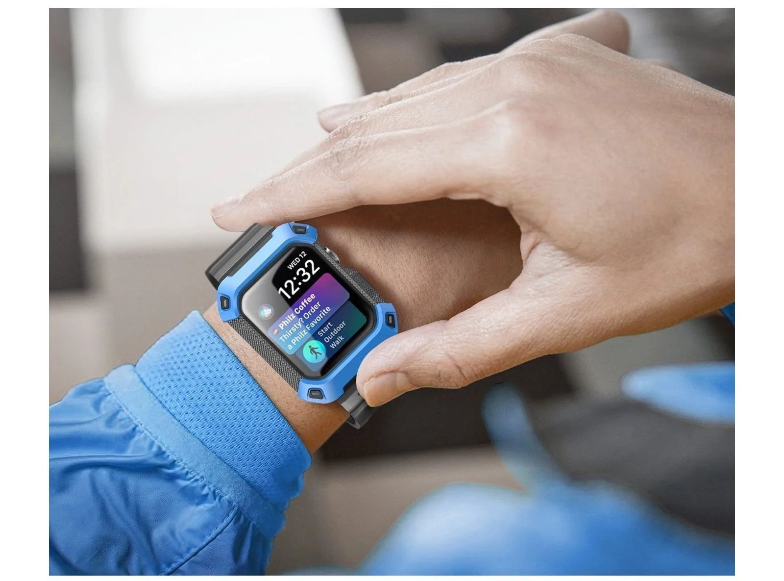 Ремешок с защитным чехлом SUPCASE UB Pro Wristband Case for Apple Watch 44 | 45 mm (Series 4|5|6|7|SE)